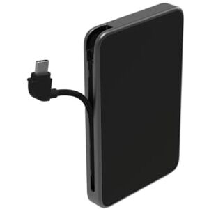 ZAGG mophie Powerstation Plus mini Power Bank, 5,000mAh Portable Battery with USB-C & Lightning-Cables, Dual Device Fast Charging, for Smart Phones, Tablets & other USB-C devices (Black) ZAGG mophie Powerstation Plus mini Power Bank, 5,000mAh Portable Battery with USB-C & Lightning-Cables, Dual Device Fast Charging, for Smart Phones, Tablets & other USB-C devices (Black)