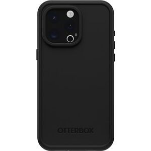 OtterBox iPhone 15 Pro MAX (Only) FRĒ Series Waterproof Case with MagSafe (Designed by LifeProof) BLACK, waterproof, 60% recycled plastic, sleek and stylish OtterBox iPhone 15 Pro MAX (Only) FRĒ Series Waterproof Case with MagSafe (Designed by LifeProof) BLACK, waterproof, 60% recycled plastic, sleek and stylish