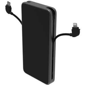 ZAGG mophie Powerstation Plus Power Bank, 10,000mAh Portable Battery with USB-C & Lightning-Cables, Triple Device Fast Charging, for Smart Phones, Tablets & other USB-C and Lightning devices (Black) ZAGG mophie Powerstation Plus Power Bank, 10,000mAh Portable Battery with USB-C & Lightning-Cables, Triple Device Fast Charging, for Smart Phones, Tablets & other USB-C and Lightning devices (Black)