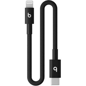 Beats USB-C to Lightning Woven Short Cable, Fast Charging, Durable/Tangle-Free, Compatible Charger for Apple Devices w Lightning Ports (20 cm) – Bolt Black Beats USB-C to Lightning Woven Short Cable, Fast Charging, Durable/Tangle-Free, Compatible Charger for Apple Devices w Lightning Ports (20 cm) – Bolt Black