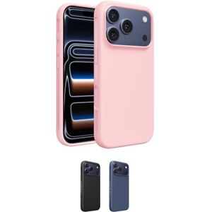 Belkin SheerForce Protect MagSafe Compatible iPhone 17 Pro Max Case with Slim Design & Anti-Scratch Treated Coating Magnetic, Transparent, & Shockproof Protective iPhone Case Pink Belkin SheerForce Protect MagSafe Compatible iPhone 17 Pro Max Case with Slim Design & Anti-Scratch Treated Coating Magnetic, Transparent, & Shockproof Protective iPhone Case Pink