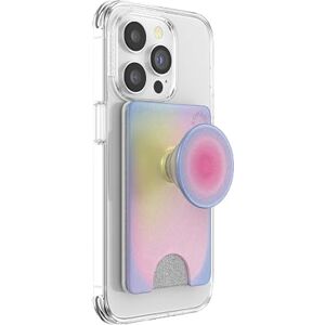 PopSockets PopWallet with Expanding Phone Grip, Phone Card Holder Aura PopSockets PopWallet with Expanding Phone Grip, Phone Card Holder Aura