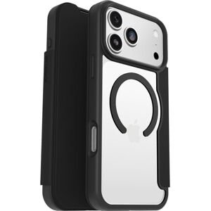 OtterBox React Series Folio MagSafe Case for iPhone 17 Pro Max, Shockproof, Drop proof, Protective Folio with Card Holder, Tested to Military Standard, Clear/Black OtterBox React Series Folio MagSafe Case for iPhone 17 Pro Max, Shockproof, Drop proof, Protective Folio with Card Holder, Tested to Military Standard, Clear/Black