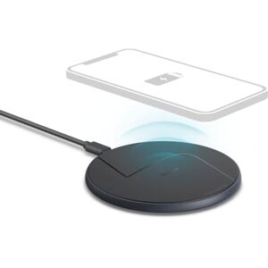 Hama Wireless Charger, Wireless Smartphone Charging Pad, 15 W, black Hama Wireless Charger, Wireless Smartphone Charging Pad, 15 W, black