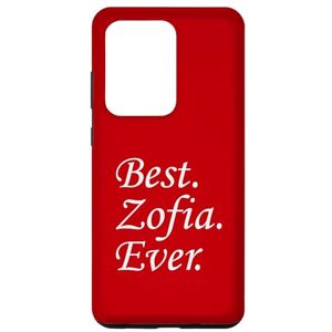 Zofia Name Design Galaxy S20 Ultra Best Zofia Ever Name Case