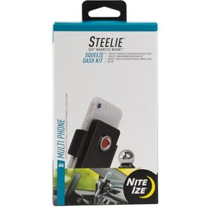 Nite Ize Steelie Squeeze Dash Kit, Universal Dashboard Magnetic Car Mount Holder, Compatible With MagSafe iPhone 12 Pro Max/Mini/Galaxy/Edge/Google Pixel and more Nite Ize Steelie Squeeze Dash Kit, Universal Dashboard Magnetic Car Mount Holder, Compatible With MagSafe iPhone 12 Pro Max/Mini/Galaxy/Edge/Google Pixel and more