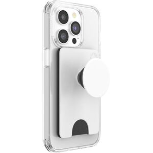 PopSockets Phone Wallet with Expanding Kickstand, Phone Card Holder White PopSockets Phone Wallet with Expanding Kickstand, Phone Card Holder White