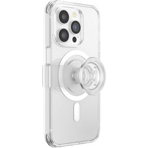 PopSockets iPhone 14 Pro Case with Phone Grip and Slide Compatible with MagSafe, Phone Case for iPhone 14 Pro, Wireless Charging Compatible Clear PopSockets iPhone 14 Pro Case with Phone Grip and Slide Compatible with MagSafe, Phone Case for iPhone 14 Pro, Wireless Charging Compatible Clear