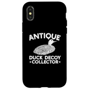 Antique iPhone X/XS Antique Duck Decoy Collector Hunter Hunting Duck Replica Case