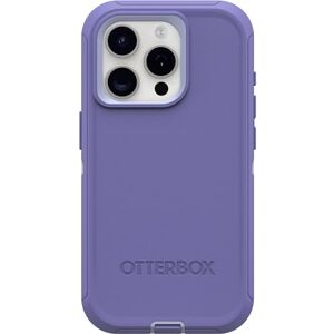 OtterBox iPhone 15 Pro (Only) Defender Series Case MOUNTAIN MAJESTY (Purple), screenless, rugged & durable, with port protection, includes holster clip kickstand OtterBox iPhone 15 Pro (Only) Defender Series Case MOUNTAIN MAJESTY (Purple), screenless, rugged & durable, with port protection, includes holster clip kickstand