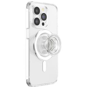 PopSockets Phone Grip for MagSafe with Kickstand, Magnetic Stand, Swappable Top, Secure Hold for iPhone MagSafe Cases, Phone & Tablet Grip Clear PopSockets Phone Grip for MagSafe with Kickstand, Magnetic Stand, Swappable Top, Secure Hold for iPhone MagSafe Cases, Phone & Tablet Grip Clear