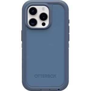 OtterBox iPhone 15 Pro (Only) Defender Series XT Case BABY BLUE JEANS (Blue), screenless, rugged, snaps to MagSafe, lanyard attachment OtterBox iPhone 15 Pro (Only) Defender Series XT Case BABY BLUE JEANS (Blue), screenless, rugged, snaps to MagSafe, lanyard attachment