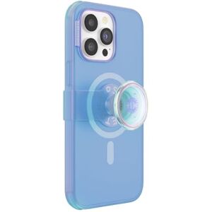 PopSockets iPhone 14 Pro Max Case with Phone Grip and Slide Compatible with MagSafe, Phone Case for iPhone 14 Pro Max, Wireless Charging Compatible Blue Opalescent PopSockets iPhone 14 Pro Max Case with Phone Grip and Slide Compatible with MagSafe, Phone Case for iPhone 14 Pro Max, Wireless Charging Compatible Blue Opalescent