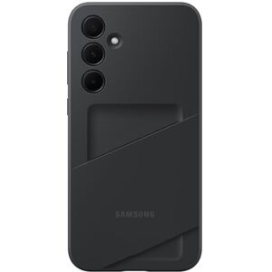 SAMSUNG Galaxy A35 5G Card Slot Phone Case, Protective TPU Cover with ID Pocket Holder, Finger Tap Control for Credit Card Payment, US Version, EF-OA356TBEGUS, Black SAMSUNG Galaxy A35 5G Card Slot Phone Case, Protective TPU Cover with ID Pocket Holder, Finger Tap Control for Credit Card Payment, US Version, EF-OA356TBEGUS, Black