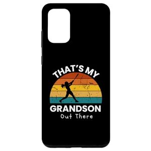 Funny Mothers Day gifts 2024 Galaxy S20+ That's My Grandson Out There Baseball Grandma Mother's Day Case