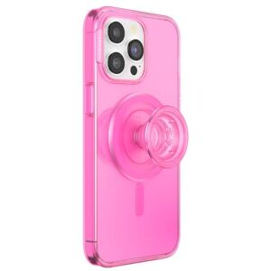 PopSockets iPhone 15 Pro Max Case with Round Phone Grip Compatible with MagSafe, Phone Case for iPhone 15 Pro Max, Wireless Charging Compatible Baeby Pink Translucent PopSockets iPhone 15 Pro Max Case with Round Phone Grip Compatible with MagSafe, Phone Case for iPhone 15 Pro Max, Wireless Charging Compatible Baeby Pink Translucent