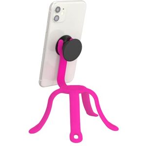 PopSockets Flexible Phone Mount & Stand, Phone Tripod Mount, Universal Device Mount Flex-Pinky PopSockets Flexible Phone Mount & Stand, Phone Tripod Mount, Universal Device Mount Flex-Pinky