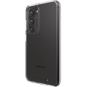 ZAGG Gear4 Crystal Palace D30 Protective Case for Samsung Galaxy S23, 6.1in, Slim, Shockproof, Wireless Charging, Advanced Impact Protection, Solid Grip, Lightweight, (Clear) ZAGG Gear4 Crystal Palace D30 Protective Case for Samsung Galaxy S23, 6.1in, Slim, Shockproof, Wireless Charging, Advanced Impact Protection, Solid Grip, Lightweight, (Clear)