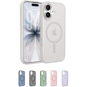 Belkin SheerForce Grip MagSafe Compatible iPhone 17 Case with Slim Design & Anti-Slip Side Lines Magnetic, Transparent, & Shockproof Protective iPhone Case Sand Belkin SheerForce Grip MagSafe Compatible iPhone 17 Case with Slim Design & Anti-Slip Side Lines Magnetic, Transparent, & Shockproof Protective iPhone Case Sand