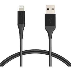 Amazon Basics 2-Pack USB-A to Lightning ABS Charger Cable, MFi Certified for Apple iPhone 14 13 12 11 X Xs Pro, Pro Max, Plus, iPad, 10,000 Bend Lifespan, 0.9 m, Black Amazon Basics 2-Pack USB-A to Lightning ABS Charger Cable, MFi Certified for Apple iPhone 14 13 12 11 X Xs Pro, Pro Max, Plus, iPad, 10,000 Bend Lifespan, 0.9 m, Black
