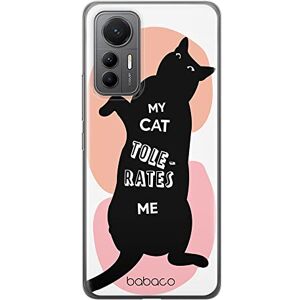 Babaco ERT GROUP mobile phone case for Xiaomi MI 12 LITE original and officially Licensed pattern Cats 003 optimally adapted to the shape of the mobile phone, case made of TPU Babaco ERT GROUP mobile phone case for Xiaomi MI 12 LITE original and officially Licensed pattern Cats 003 optimally adapted to the shape of the mobile phone, case made of TPU