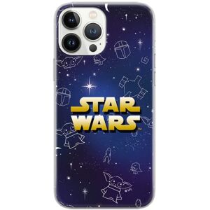 ERT GROUP mobile phone case for iPhone 13 PRO MAX original and officially licensed Star Wars pattern Baby Yoda 022 Blue optimally adapted to the shape of the mobile phone, case made of TPU ERT GROUP mobile phone case for iPhone 13 PRO MAX original and officially licensed Star Wars pattern Baby Yoda 022 Blue optimally adapted to the shape of the mobile phone, case made of TPU