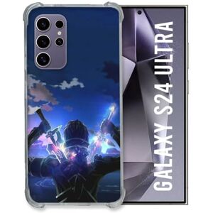 Cokitec Reinforced Case for Samsung Galaxy S24 Ultra Manga SAO Sword Art Online Epee Cokitec Reinforced Case for Samsung Galaxy S24 Ultra Manga SAO Sword Art Online Epee