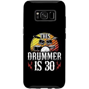 Men Women Percussionists Drummers Birthday Gifts Galaxy S8 This Drummer Is 30 Percussionist Drummer 30th Birthday Case