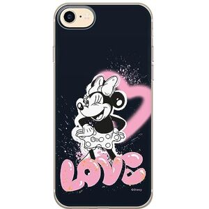 ERT GROUP mobile phone case for Iphone 7/8/ SE 2/ SE 3 original and officially Licensed Disney pattern Minnie 079 optimally adapted to the shape of the mobile phone, case made of TPU ERT GROUP mobile phone case for Iphone 7/8/ SE 2/ SE 3 original and officially Licensed Disney pattern Minnie 079 optimally adapted to the shape of the mobile phone, case made of TPU