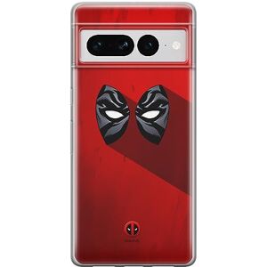 ERT GROUP mobile phone case for Google PIXEL 7 PRO original and officially Licensed Marvel pattern Deadpool 007 optimally adapted to the shape of the mobile phone, case made of TPU ERT GROUP mobile phone case for Google PIXEL 7 PRO original and officially Licensed Marvel pattern Deadpool 007 optimally adapted to the shape of the mobile phone, case made of TPU