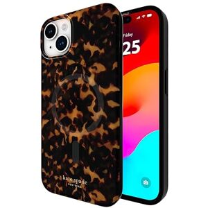Kate Spade New York iPhone 15 Plus Case, Compatible with MagSafe Tortoiseshell Kate Spade New York iPhone 15 Plus Case, Compatible with MagSafe Tortoiseshell