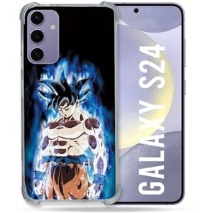 Cokitec Reinforced Case for Samsung Galaxy S24 Manga Dragon Ball Sangoku Black Cokitec Reinforced Case for Samsung Galaxy S24 Manga Dragon Ball Sangoku Black