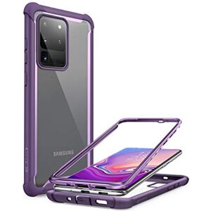 i-Blason Ares Series Rugged Clear Protective Bumper Case for 6.9-Inch Galaxy S20 Ultra (2020), Purple i-Blason Ares Series Rugged Clear Protective Bumper Case for 6.9-Inch Galaxy S20 Ultra (2020), Purple