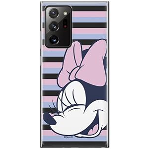 ERT GROUP mobile phone case for Samsung GALAXY NOTE 20 ULTRA original and officially Licensed Disney pattern Minnie 022 optimally adapted to the shape of the mobile phone, partially transparent ERT GROUP mobile phone case for Samsung GALAXY NOTE 20 ULTRA original and officially Licensed Disney pattern Minnie 022 optimally adapted to the shape of the mobile phone, partially transparent