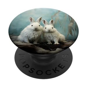 Arctic Beautiful Arctic Hares Animal Lover For Adults Christmas PopSockets Swappable PopGrip