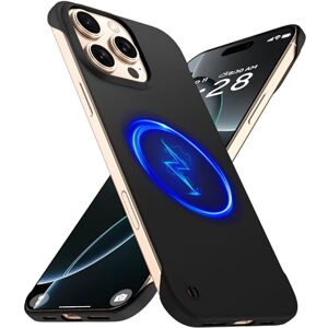 GRECAZO Magnetic Slim Case Fit for iPhone 16 Pro Phone Case 6.3"(2024) Ultra-Thin Lightweight Durable Frameless Matte Hard for MagSafe Cover Case with Pull Ring Shockproof Non Slip Rope-Black GRECAZO Magnetic Slim Case Fit for iPhone 16 Pro Phone Case 6.3"(2024) Ultra-Thin Lightweight Durable Frameless Matte Hard for MagSafe Cover Case with Pull Ring Shockproof Non Slip Rope-Black