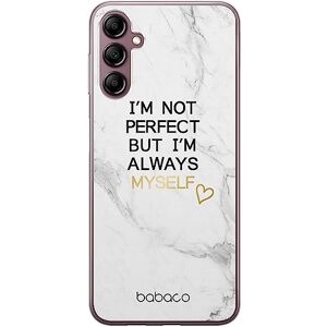 Babaco ERT GROUP mobile phone case for Samsung A14 4G/5G original and officially Licensed pattern Positive vibes 005 optimally adapted to the shape of the mobile phone, case made of TPU Babaco ERT GROUP mobile phone case for Samsung A14 4G/5G original and officially Licensed pattern Positive vibes 005 optimally adapted to the shape of the mobile phone, case made of TPU