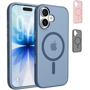 Belkin SheerForce Grip MagSafe Compatible iPhone 17 Case with Slim Design & Anti-Slip Side Lines Magnetic, Transparent, & Shockproof Protective iPhone Case Blue Belkin SheerForce Grip MagSafe Compatible iPhone 17 Case with Slim Design & Anti-Slip Side Lines Magnetic, Transparent, & Shockproof Protective iPhone Case Blue