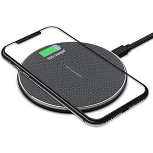 Tec-Digi Wireless Charger, Qi-Certified 10W/7.5W Fast Wireless Charging Pad for Apple iPhone 11 Pro Max/XS MAX/XR/X/8 Plus/AirPods Pro, Samsung Galaxy S20 Ultra/Note 10+/S10/S10e/S9/S8 Plus, HUAWEI Tec-Digi Wireless Charger, Qi-Certified 10W/7.5W Fast Wireless Charging Pad for Apple iPhone 11 Pro Max/XS MAX/XR/X/8 Plus/AirPods Pro, Samsung Galaxy S20 Ultra/Note 10+/S10/S10e/S9/S8 Plus, HUAWEI