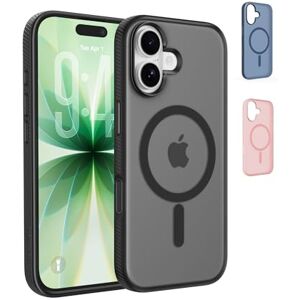 Belkin SheerForce Grip MagSafe Compatible iPhone 17 Case with Slim Design & Anti-Slip Side Lines Magnetic, Transparent, & Shockproof Protective iPhone Case Black Belkin SheerForce Grip MagSafe Compatible iPhone 17 Case with Slim Design & Anti-Slip Side Lines Magnetic, Transparent, & Shockproof Protective iPhone Case Black