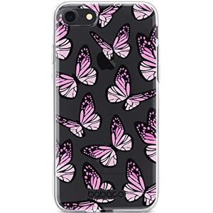 Babaco ERT GROUP mobile phone case for Iphone 7/8/ SE 2/ SE 3 original and officially Licensed pattern Butterflies 002 optimally adapted to the shape of the mobile phone, partially transparent Babaco ERT GROUP mobile phone case for Iphone 7/8/ SE 2/ SE 3 original and officially Licensed pattern Butterflies 002 optimally adapted to the shape of the mobile phone, partially transparent
