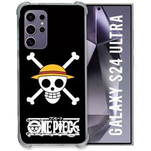 Cokitec Reinforced Case for Samsung Galaxy S24 Ultra Manga One Piece Skull Design Cokitec Reinforced Case for Samsung Galaxy S24 Ultra Manga One Piece Skull Design