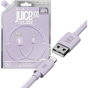 Juice Apple iPhone 3m Lightning Cable iPhone 13, Max, Pro and Mini iPhone12, Max, Pro and Mini iPhone 11, Pro, X, Xr iPhone 8, 7, 6, SE iPad Purple AMAZON EXCLUSIVE Juice Apple iPhone 3m Lightning Cable iPhone 13, Max, Pro and Mini iPhone12, Max, Pro and Mini iPhone 11, Pro, X, Xr iPhone 8, 7, 6, SE iPad Purple AMAZON EXCLUSIVE