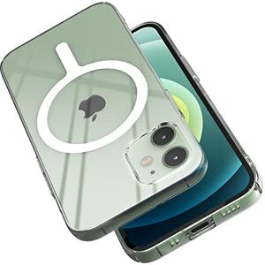 Sinjimoru 1mm Ultra Thin iPhone 12 Mini Phone Cover for MagSafe Case, Non Yellowing Transparent Magnetic Slim Fit Cell Phone Case Crystal Clear for iPhone 12 Mini. M-AiroFit Basic Sinjimoru 1mm Ultra Thin iPhone 12 Mini Phone Cover for MagSafe Case, Non Yellowing Transparent Magnetic Slim Fit Cell Phone Case Crystal Clear for iPhone 12 Mini. M-AiroFit Basic