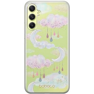 Babaco ERT GROUP mobile phone case for Samsung A34 5G original and officially Licensed pattern Sky 001 optimally adapted to the shape of the mobile phone, partially transparent Babaco ERT GROUP mobile phone case for Samsung A34 5G original and officially Licensed pattern Sky 001 optimally adapted to the shape of the mobile phone, partially transparent