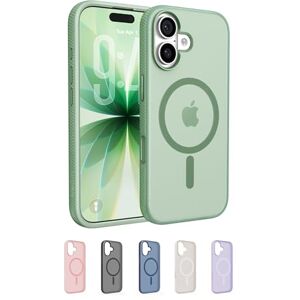 Belkin SheerForce Grip MagSafe Compatible iPhone 17 Case with Slim Design & Anti-Slip Side Lines Magnetic, Transparent, & Shockproof Protective iPhone Case Sage Belkin SheerForce Grip MagSafe Compatible iPhone 17 Case with Slim Design & Anti-Slip Side Lines Magnetic, Transparent, & Shockproof Protective iPhone Case Sage