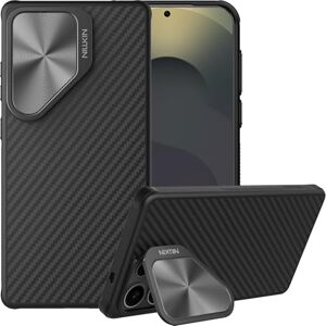Nillkin MagSafe Case for Samsung Galaxy S25 Ultra 6.8 inch Made of Aramid Fiber, Phone Case Compatible with Magnetic Charging, Camera Protection Cover & Phone Stand, Thin & Hard Backboard, Black Nillkin MagSafe Case for Samsung Galaxy S25 Ultra 6.8 inch Made of Aramid Fiber, Phone Case Compatible with Magnetic Charging, Camera Protection Cover & Phone Stand, Thin & Hard Backboard, Black