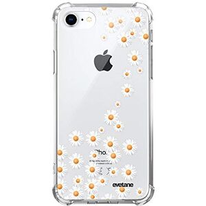 Evetane Silicone Case Compatible with iPhone 7/8/iPhone SE 2020/2022 Soft and Reinforced Protection Shockproof Corners Thin and Transparent Back Cover Protector Daisy Evetane Silicone Case Compatible with iPhone 7/8/iPhone SE 2020/2022 Soft and Reinforced Protection Shockproof Corners Thin and Transparent Back Cover Protector Daisy