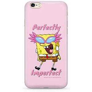 ERT GROUP Original SpongeBob TPU Case for iPhone 6 PLUS, Liquid Silicone Cover, Flexible and Slim, Protective for Screen, Shockproof and Anti-Scratch Phone Case Pink ERT GROUP Original SpongeBob TPU Case for iPhone 6 PLUS, Liquid Silicone Cover, Flexible and Slim, Protective for Screen, Shockproof and Anti-Scratch Phone Case Pink