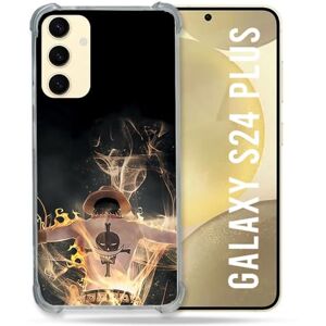 Cokitec Reinforced Case for Samsung Galaxy S24 Plus Manga One Piece Ace Black Cokitec Reinforced Case for Samsung Galaxy S24 Plus Manga One Piece Ace Black